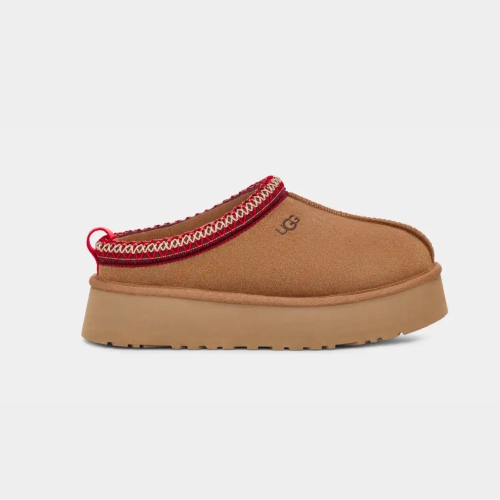 UGG tazz platform chestnut size womens 10